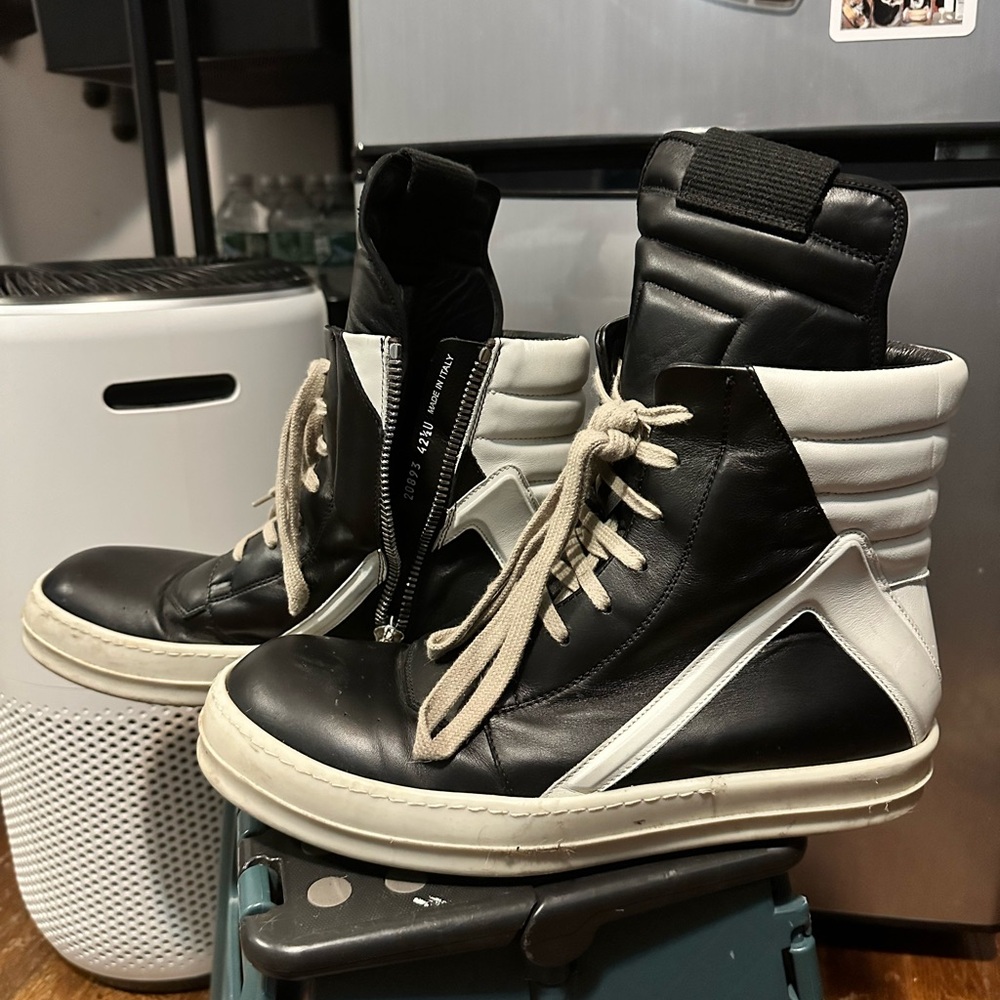Rick owens geobaskets size 42 1/2 fits like a 9/5